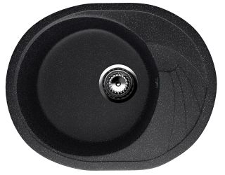 Кухонная мойка Ulgran Classic U-403-308 чёрный